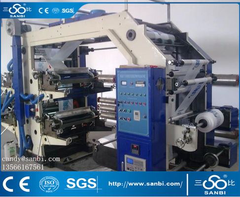 China 4 Color Multicolor Printing Machine To Printed Plastic Film Paper Foil Opp Goods supplier