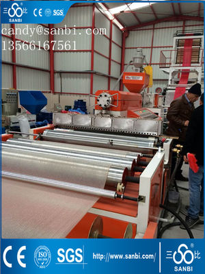 China 50-180kg/h HDPE Film Blowing Machine 1000-2500mm Width ISO9001 supplier