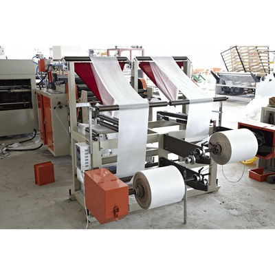 China Full Automatic coreless rolling bag making machine for garbage bag supplier