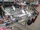 Heat Sealing HDPE LDPE T-shirt Bag Making Machine 1150mm - 1200mm Width supplier