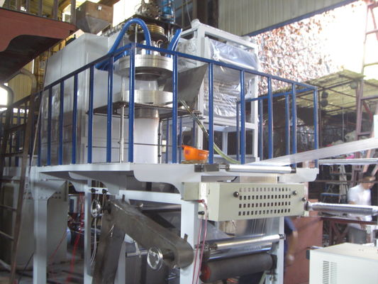 China High Speed PP Film Blowing Machine Automatic Extrusion Plastic Recycling Line supplier